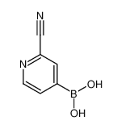 Picture of (2-cyanopyridin-4-yl)boronic acid