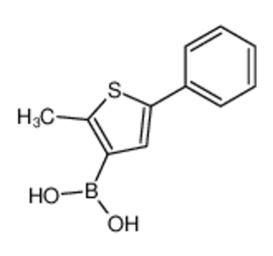 Picture of (2-methyl-5-phenylthiophen-3-yl)boronic acid