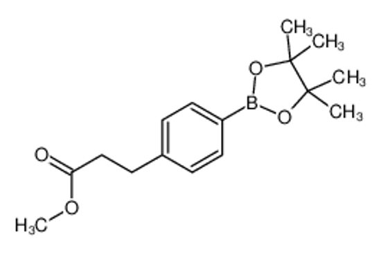 Picture of methyl 3-[4-(4,4,5,5-tetramethyl-1,3,2-dioxaborolan-2-yl)phenyl]propanoate