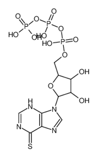 Picture of Inosine 5'-(tetrahydrogen triphosphate), 6-thio-