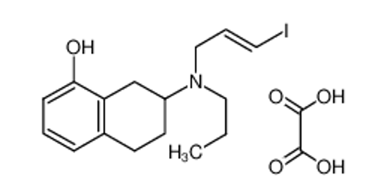 Picture of (Z)-but-2-enedioic acid,7-[[(E)-3-iodoprop-2-enyl]-propylamino]-5,6,7,8-tetrahydronaphthalen-2-ol