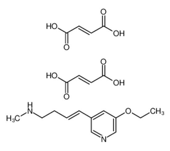 Picture of but-2-enedioic acid,4-(5-ethoxypyridin-3-yl)-N-methylbut-3-en-1-amine
