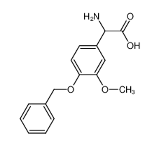 Picture of 2-amino-2-(3-methoxy-4-phenylmethoxyphenyl)acetic acid