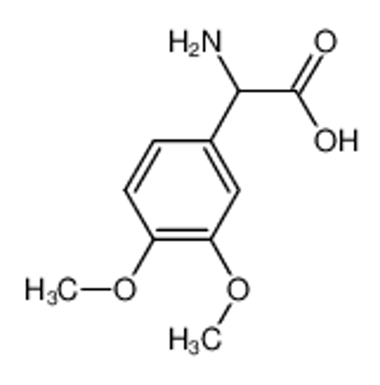Picture of 2-amino-2-(3,4-dimethoxyphenyl)acetic acid