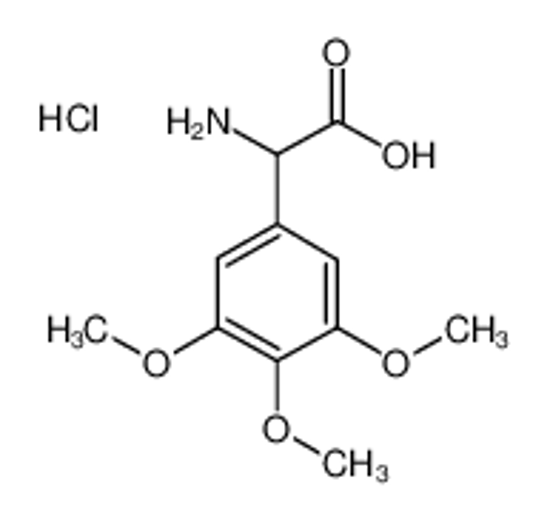 Picture of 2-amino-2-(3,4,5-trimethoxyphenyl)acetic acid,hydrochloride