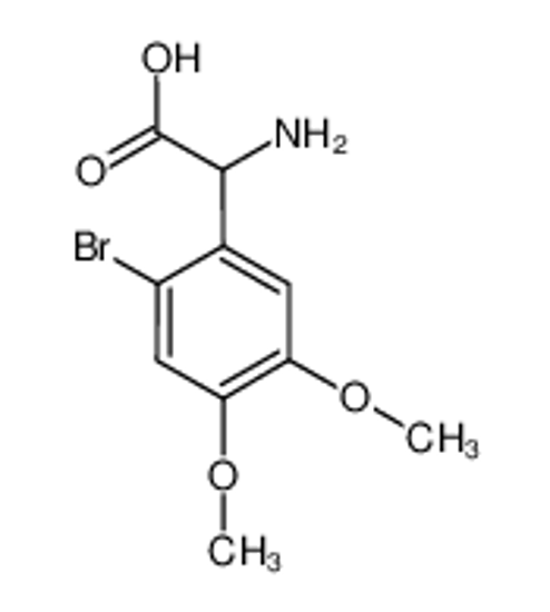 Picture of 2-amino-2-(2-bromo-4,5-dimethoxyphenyl)acetic acid