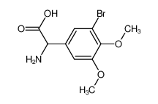 Picture of 2-amino-2-(3-bromo-4,5-dimethoxyphenyl)acetic acid
