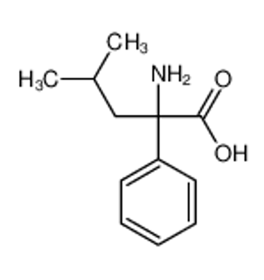Picture of 2-amino-4-methyl-2-phenylpentanoic acid