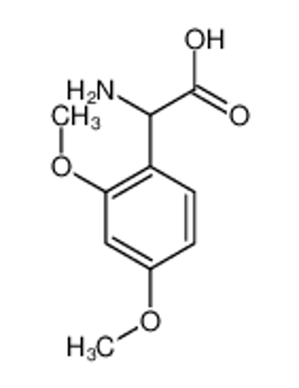 Picture of 2-amino-2-(2,4-dimethoxyphenyl)acetic acid