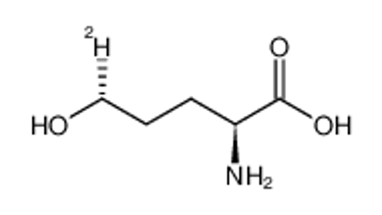 Picture of (2S,5R)-5-hydroxy-5-deuterio-2-aminovaleric acid