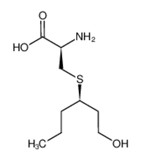 Picture of (3R)-2-amino-3-[(3-hydroxy-1-propylpropyl)sulfanyl]propanoic acid