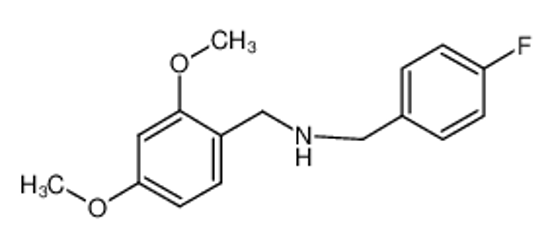 Picture of N-[(2,4-dimethoxyphenyl)methyl]-1-(4-fluorophenyl)methanamine