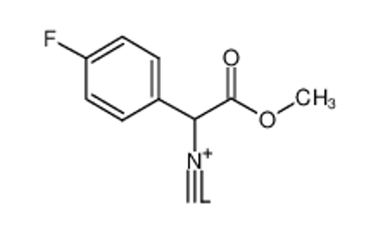Picture of 2-ISOCYANO-2-(4-FLUOROPHENYL) ACETIC ACID METHYL ESTER