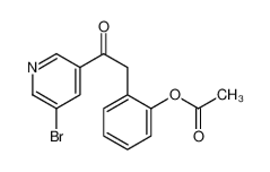 Picture of 2-ACETOXYBENZYL 5-BROMO-3-PYRIDYL KETONE